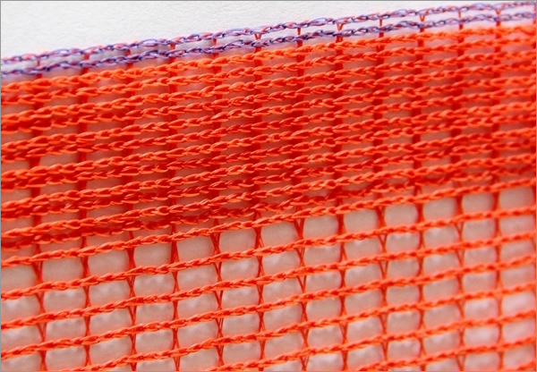 Orange PE Knitted Construction Fence Cloth