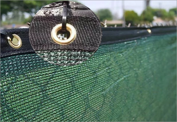 Fire resistant HDPE wind proof screen