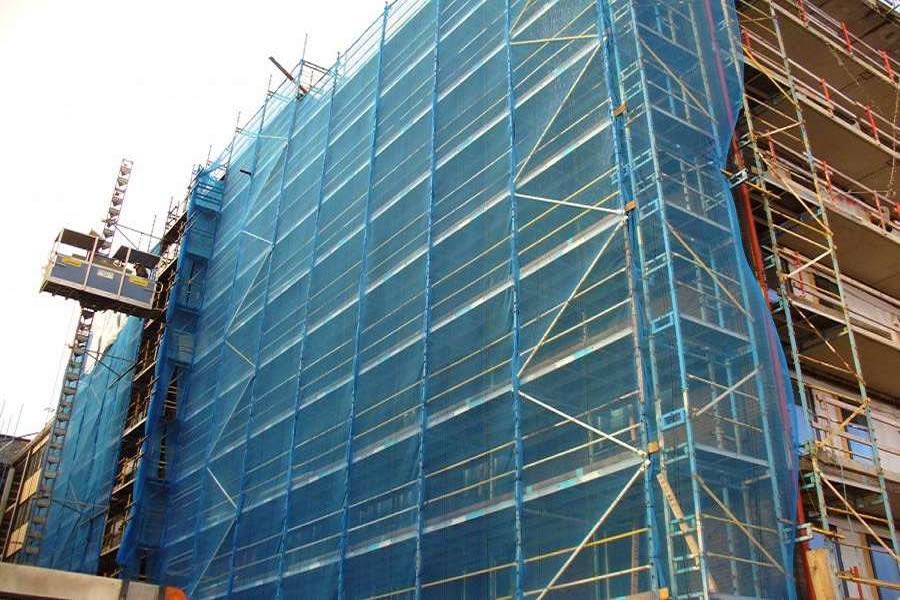 Knitted Plastic Scaffold Net