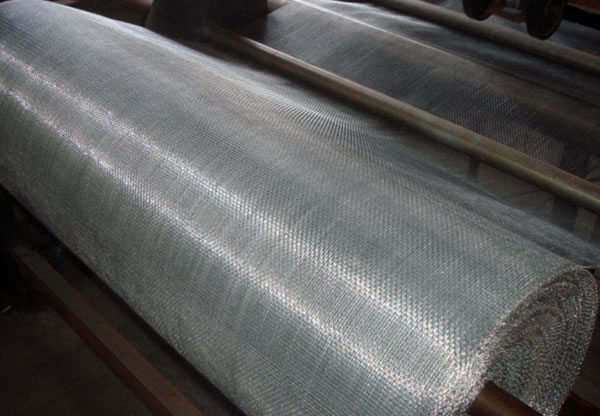 Plain Woven Galvanized Mesh Window Screening